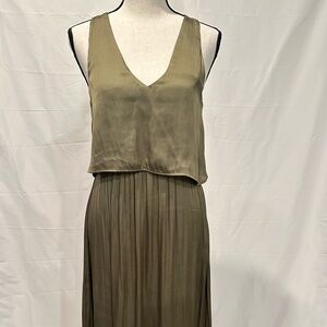 H&M Olive green Dress size 4
